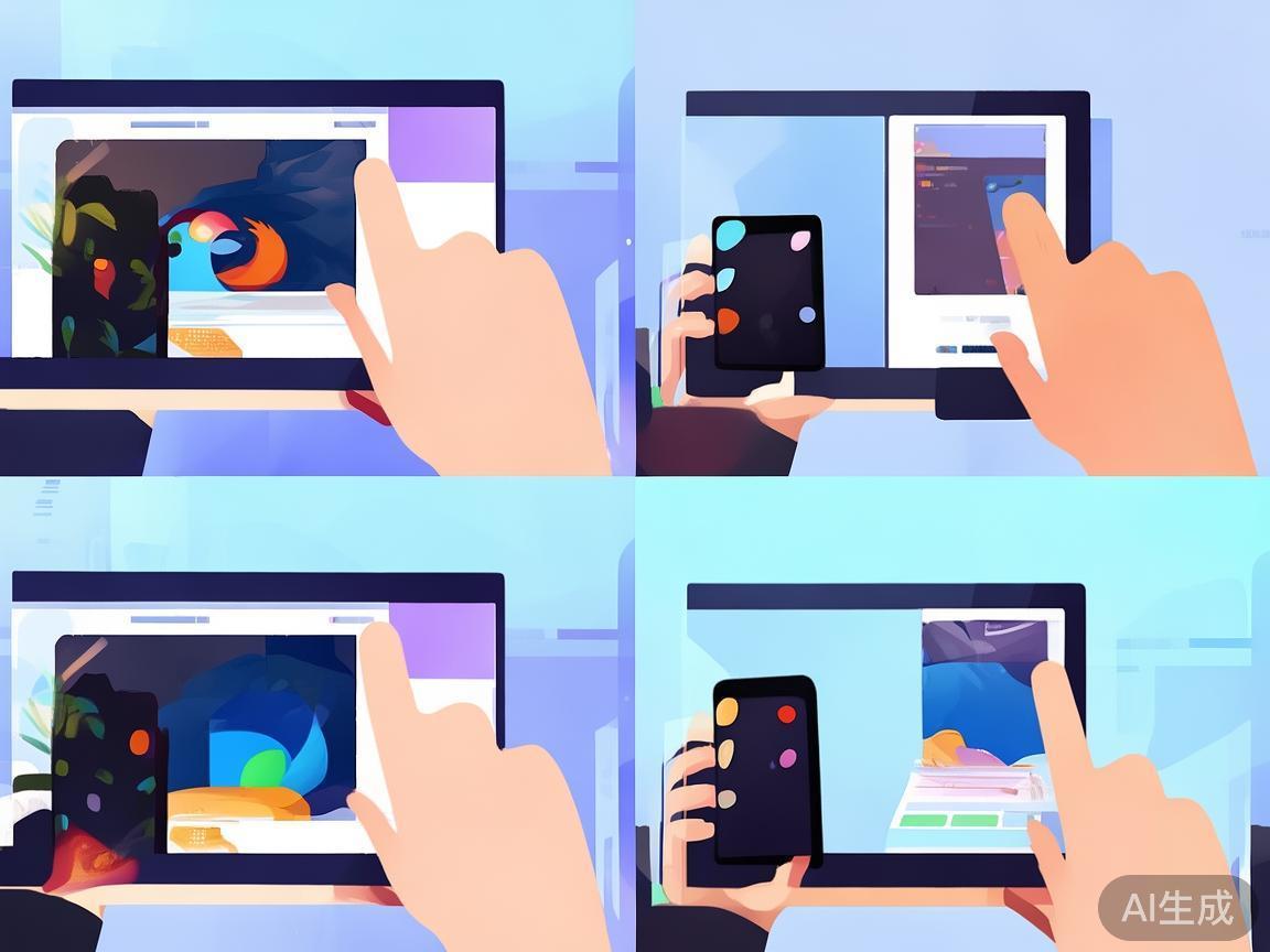 换用不同的浏览器（如从Chrome换到Firefo